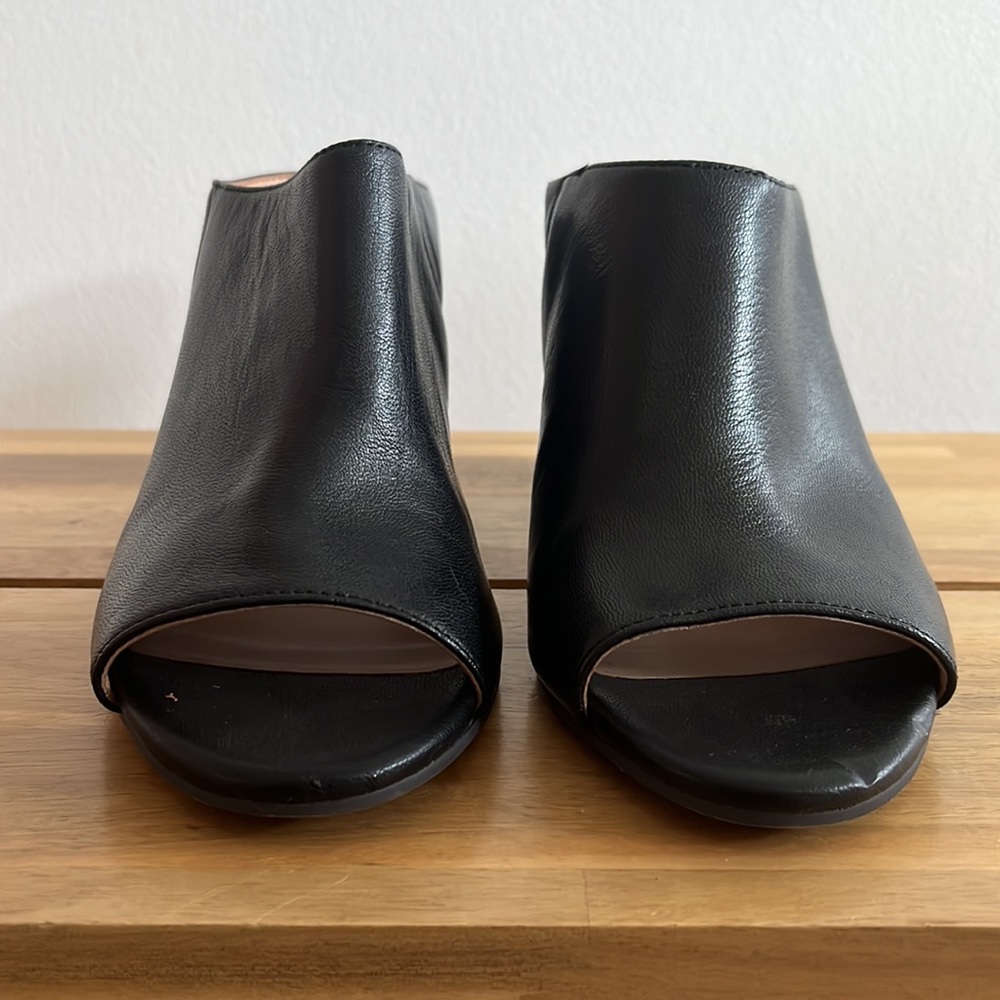 Franco Sarto leather Heeled Sandal 8M - Picture 3 of 8